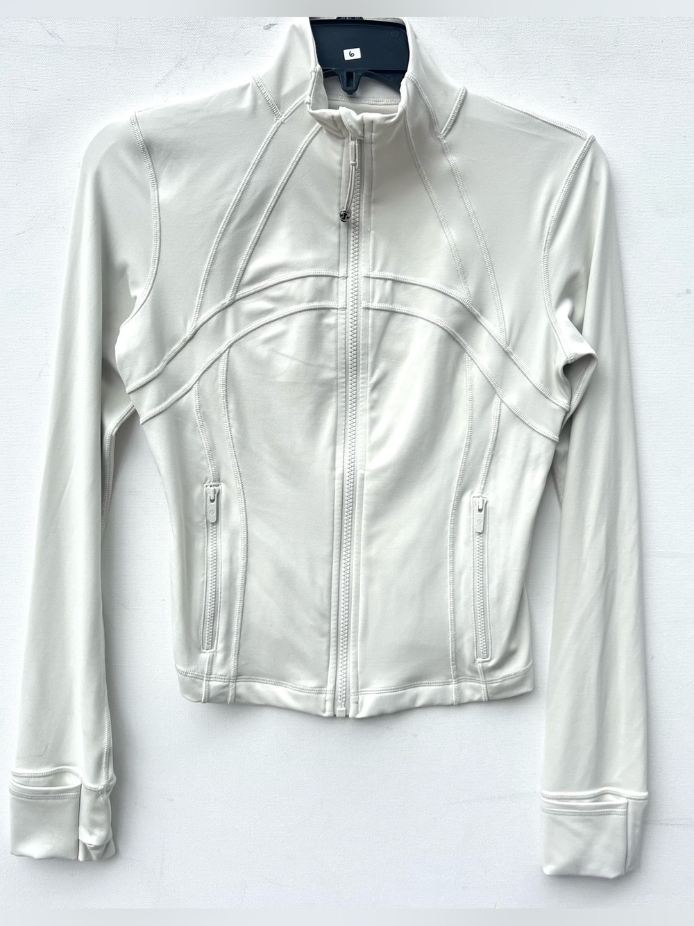 Lululemon Cropped Define Jacket Nulu BONE 6 like new